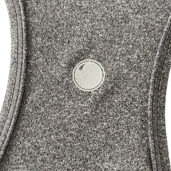 Yogalicious Grey Racerback Tank Top Size Small - Picture 3 of 4